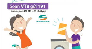 Hướng dẫn cách đăng ký gói cước VT8 của Viettel
