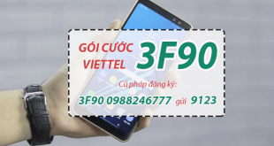 Hướng dẫn đăng ký gói cước 3F90 Viettel cho thuê bao di động