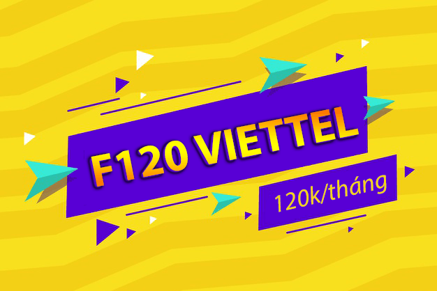 Đăng ký gói cước F120 Viettel miễn phí gọi + 7GB data chỉ ...