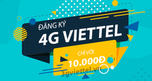 Hướng dẫn đăng ký 4G Viettel chỉ với 10.000đ?