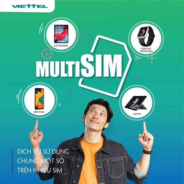 Cách đăng ký sử dụng dịch vụ MultiSIM Viettel
