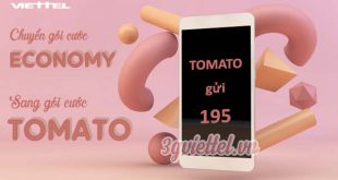 Hướng dẫn cách chuyển gói cước Economy sang Tomato Viettel