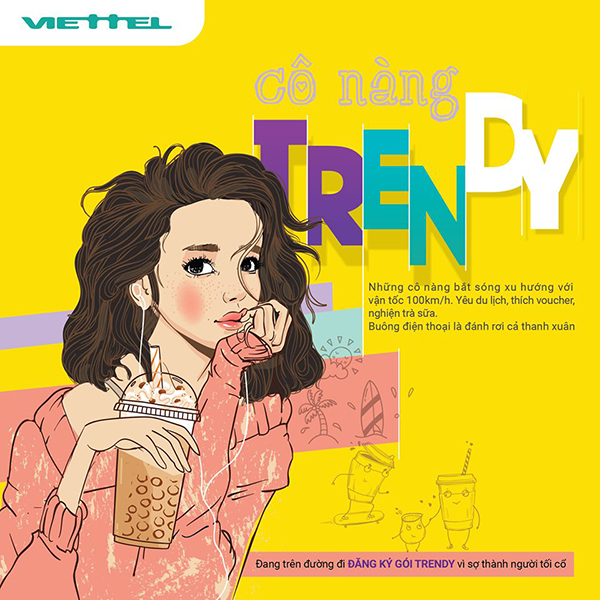 Thông tin chi tiết về gói cước Trendy của Viettel