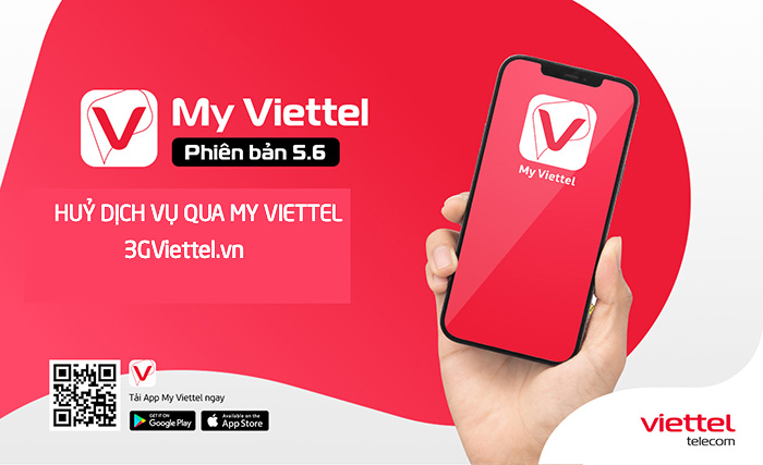Cách hủy tất cả các dịch vụ Viettel đang dùng qua ứng dụng MY Viettel