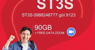 Đăng ký gói cước ST3N Viettel nhận 90GB, free data Zoom trong 90 ngày