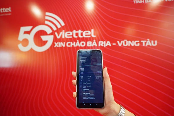 Mạng 5G Viettel chính thức có mặt tại Bà Rịa - Vũng Tàu