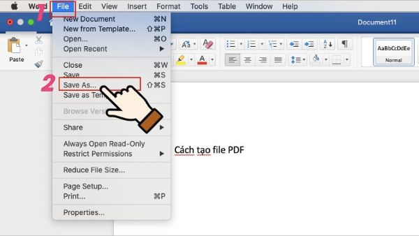 Cách tạo file PDF dễ dàng trên máy tính 