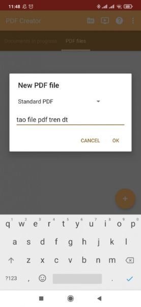 Cách tạo file PDF trên điện thoại 