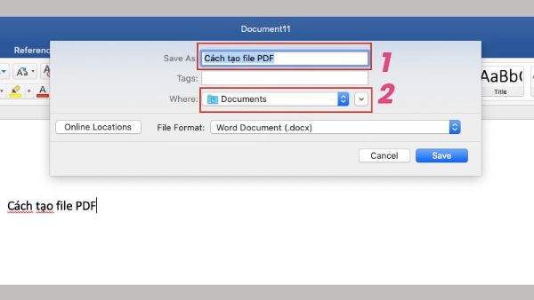 Cách tạo file PDF dễ dàng trên máy tính 