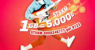 Cách đăng ký gói cước ST5KM Viettel chỉ 5K có ngay 1GB data