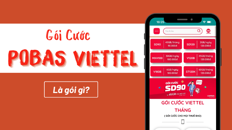 Thông tin chi tiết về gói cước Pobas Viettel 