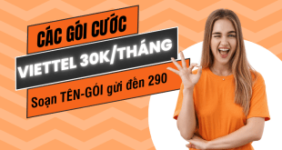 Tổng hợp các gói cước 4G Viettel 30K/tháng khuyến mãi khủng