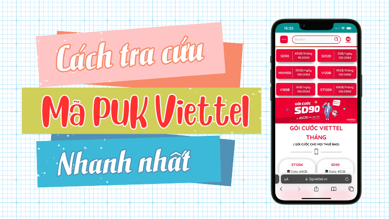 Mã PUK Viettel là gì?