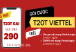 Đăng ký gói cước T20T Viettel chỉ 20K có 20p gọi và 20SMS mỗi ngày