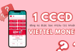 1 căn cước công dân đăng ký được mấy tài khoản Viettel Money?