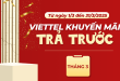 Tổng hợp lịch khuyến mãi của Viettel trả trước vào tháng 3/2025