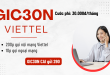Đăng ký gói cước GIC30N Viettel 30K miễn phí gọi nội và ngoại mạng